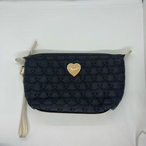 Betsy Johnson Small Black Quilted Bag